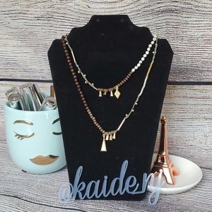 Stella & Dot Reina Necklace - Neutral